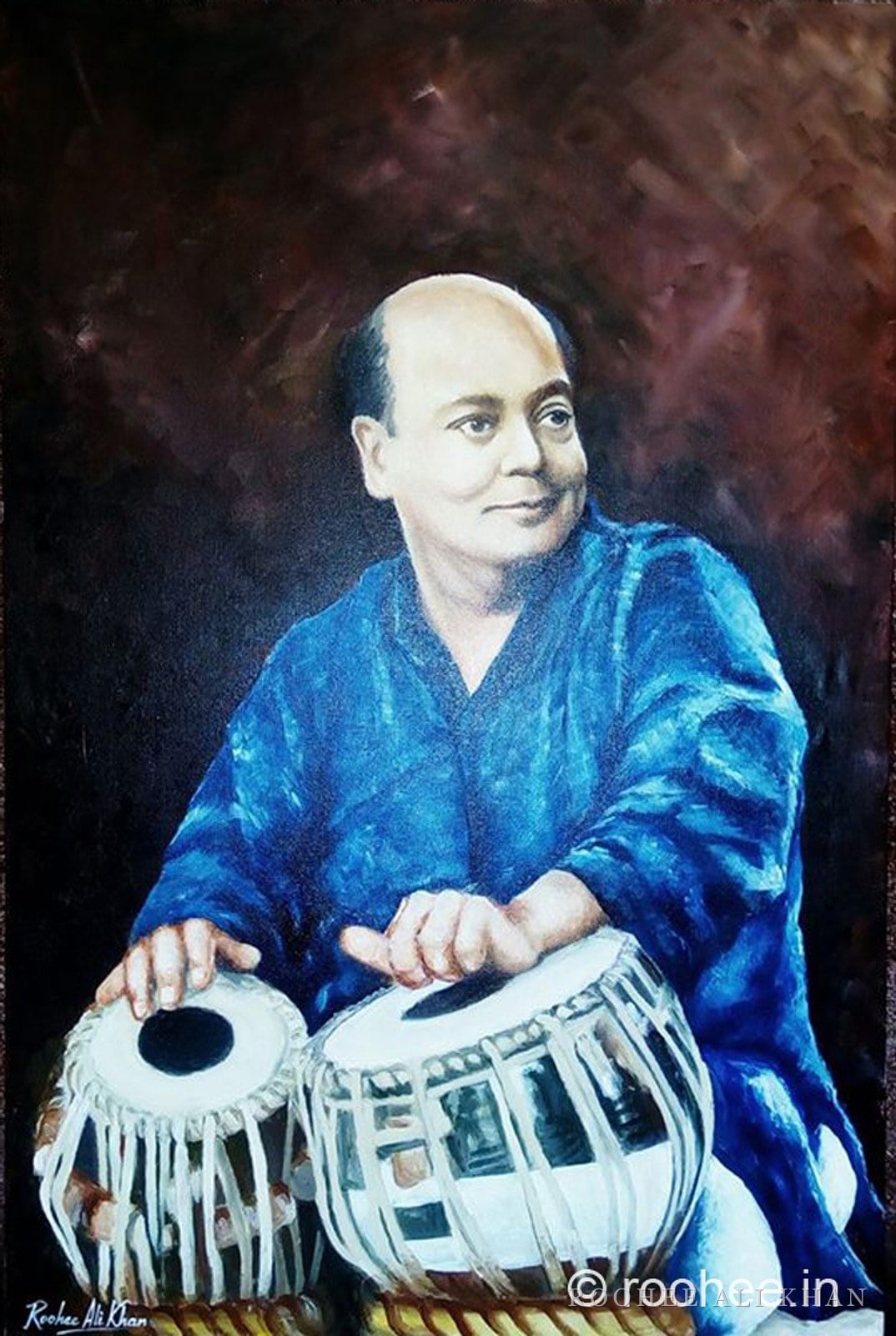 With Ustad Sabir Khansaheb