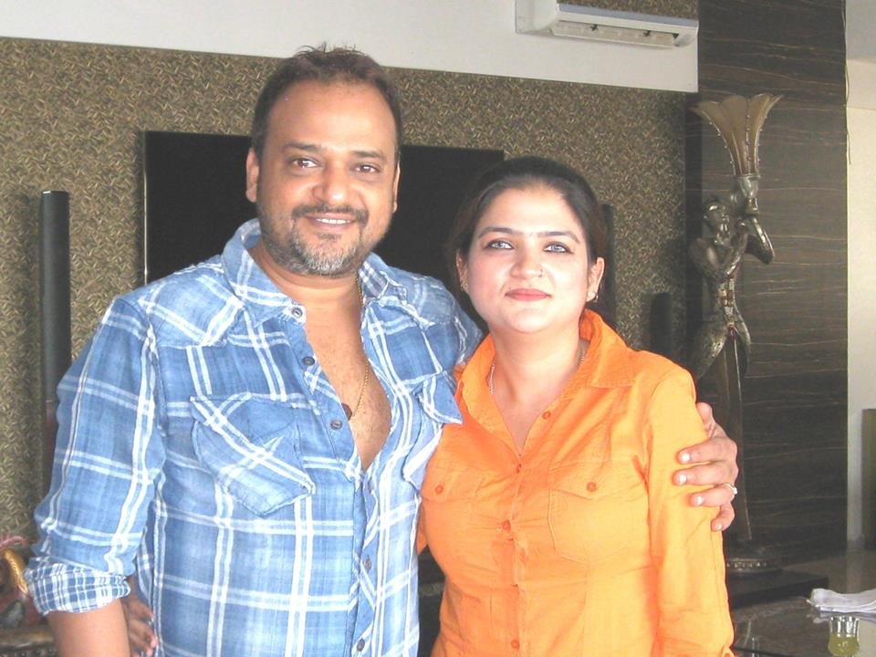 With my cousin Sajid bhai..